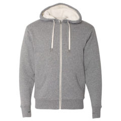 Independent Trading Co. Unisex Sherpa-Lined Hooded Sweatshirt - 50458_f_fl
