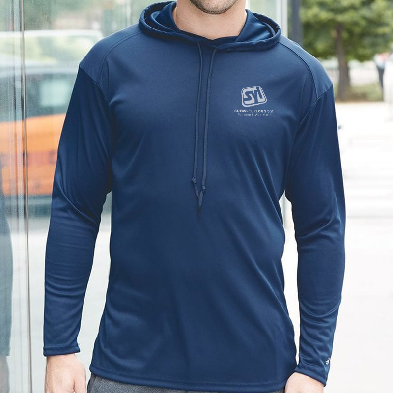 Badger B-Core Long Sleeve Hooded T-Shirt - 53042_big