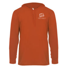 Badger B-Core Long Sleeve Hooded T-Shirt - 69950_f_fl
