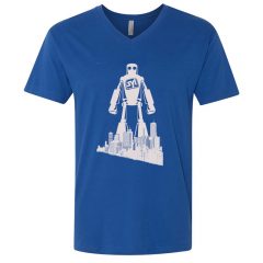 Next Level Premium Short Sleeve V-Neck T-Shirt - Royal Blue
