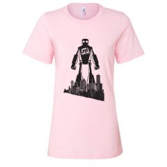 Ladies’ Bella Canvas Relaxed Short Sleeve Jersey T-shirt - Pink