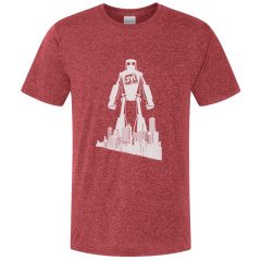 Gildan Performance Core Short Sleeve T-Shirt - Heather Sport Scarlet