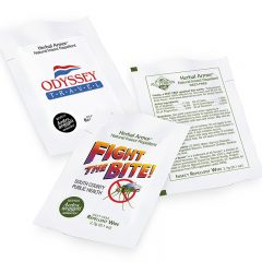All Terrain’s Herbal Armor Natural Insect Repellent Wipes - White
