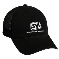 Platinum Series Washed Cotton Cap - Black