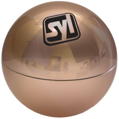 Metallic Lip Balm Ball - ballbalmrosegold