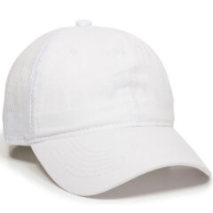 Platinum Series Washed Cotton Cap - fwt-130-white-1webp