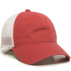 Platinum Series Washed Cotton Cap - fwt-130_nantucket-red-white_01webp