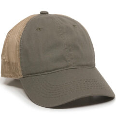 Platinum Series Washed Cotton Cap - fwt-130_olive-tan_02webp