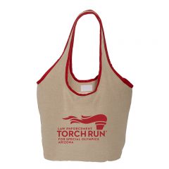 Soft Touch Juco Shopper - red
