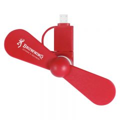 Mini USB Cellphone Fan - t-202_red