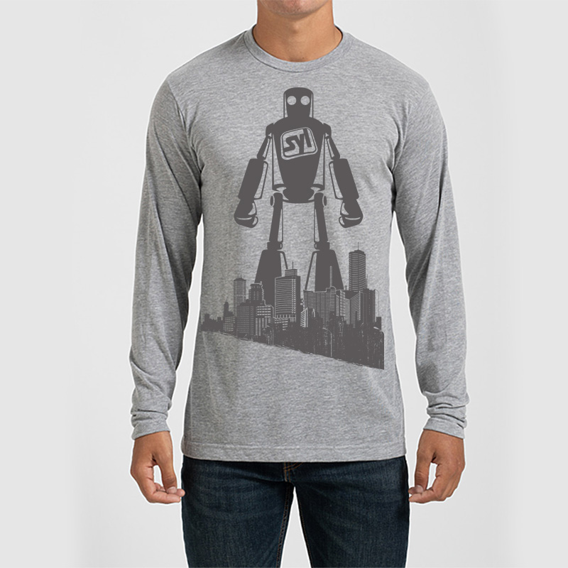 Tultex 242 Unisex Poly-Rich Blend Long Sleeve Tee - 0242tc_5