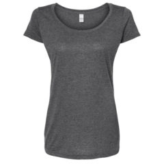 Tultex Women’s Poly-Rich Scoop Neck T-Shirt - 100856_f_fm