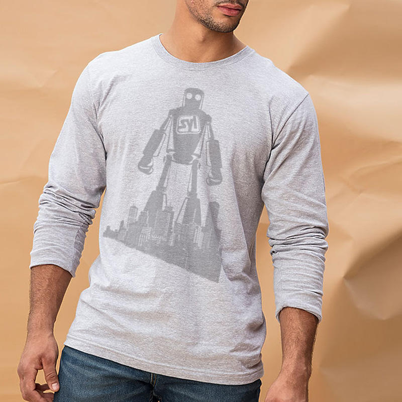 Ei-Lo 3601 / Vibe Long Sleeve Tee Unisex Premium Cotton - 3601EL_5