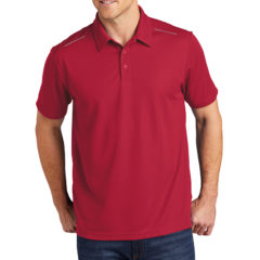 Port Authority® Pinpoint Mesh Polo - 7981-RichRed-1-K580RichRedModelFront2-1200W