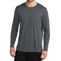 OGIO® ENDURANCE Long Sleeve Pulse Crew - 8075-GearGrey-1-OE321GearGreyModelFront1-1200W