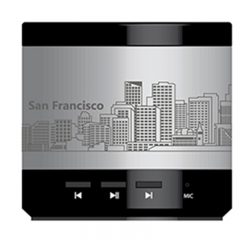 Cityscape Lite Bluetooth Speaker - Print