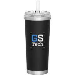 Brooklyn Stainless Double Wall Tumbler – 24 oz - Brooklyn Stainless Double Wall Tumbler 8211 24 oz-Black