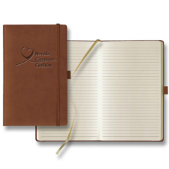 Castelli Tucson Medium Lined Ivory Page Journal - CastelliTucsonMediumLinedIvoryPageJournalBrown