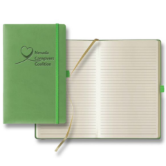 Castelli Tucson Medium Lined Ivory Page Journal - CastelliTucsonMediumLinedIvoryPageJournalLightGreen