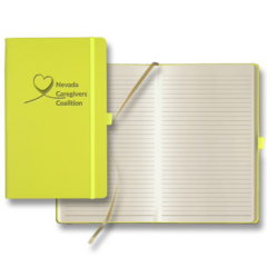 Castelli Tucson Medium Lined Ivory Page Journal - CastelliTucsonMediumLinedIvoryPageJournalLimeGreen