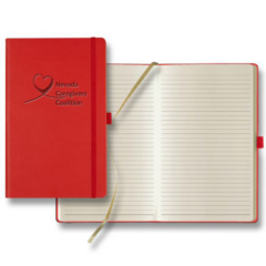 Castelli Tucson Medium Lined Ivory Page Journal - CastelliTucsonMediumLinedIvoryPageJournalRed