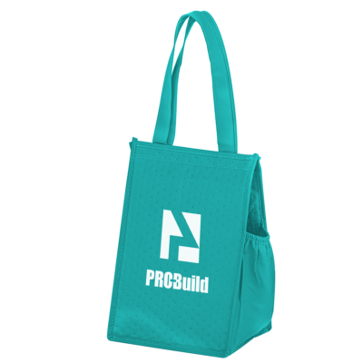 Insulated Non-Woven Lunch Tote 8211 Teal