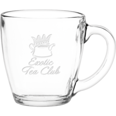 Glass Bistro Coffee Mug – 16 oz. - bistroetch