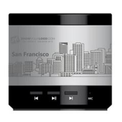 Cityscape Lite Bluetooth Speaker - sanfrancisco