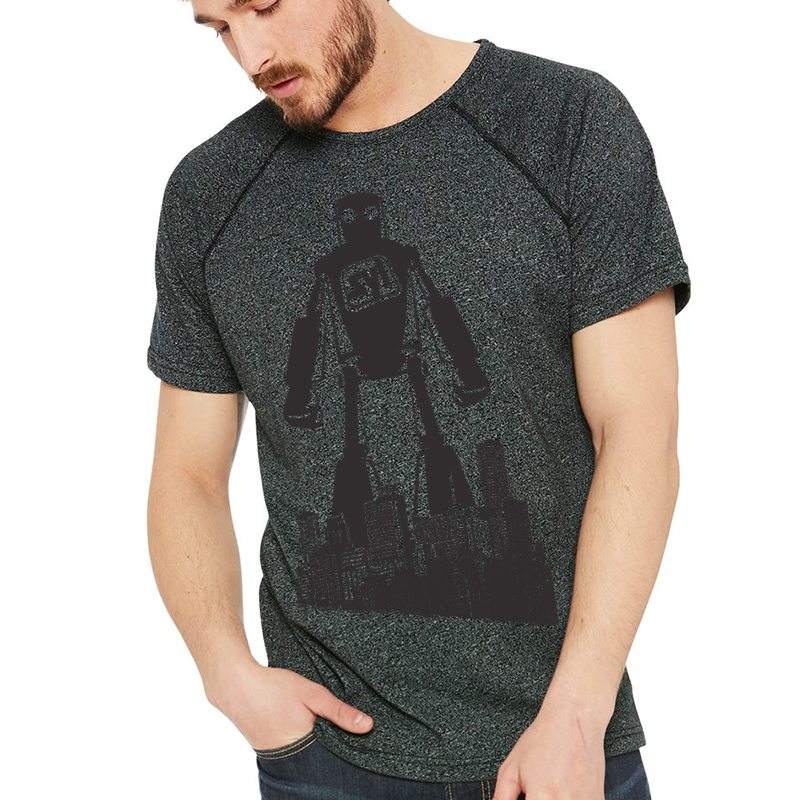 Next Level Mock Twist Raglan Short Sleeve Crew - 4854_fl