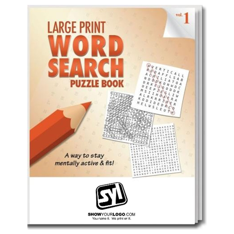 Large Print Word Search Puzzle Book – Volume 1 - A3891