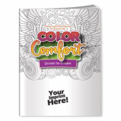 Color Comfort – Driven to Dream – Cars Adult Coloring Book - A3898 8211 front