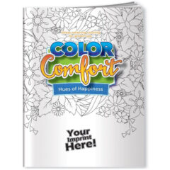 Flowers Hues of Happiness Adult Coloring Book - CC101_F