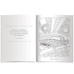 Driven to Dream Color Comfort Cars Adult Coloring Book - CC107_S
