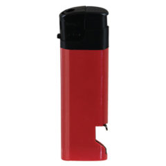 Electronic Lighter with Bottle Opener - L-ELECTRON-NV_RED