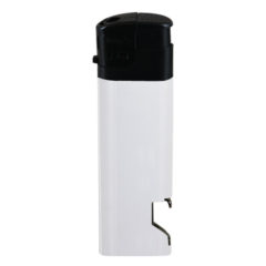 Electronic Lighter with Bottle Opener - L-ELECTRON-NV_WHITE