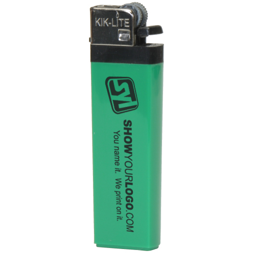 Prism Standard Flint Cigarette Lighter - L32_GREEN