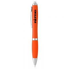 Curvy Cloud Plastic Ballpoint Pen - M0153 orange