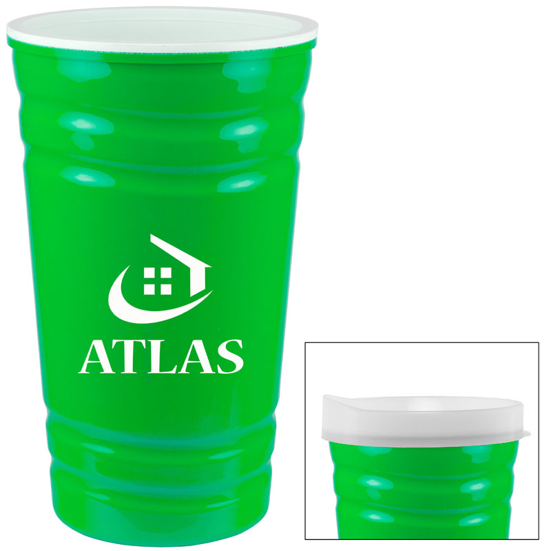 Double Walled Insulated Apollo Cup - M0170 Lime Green