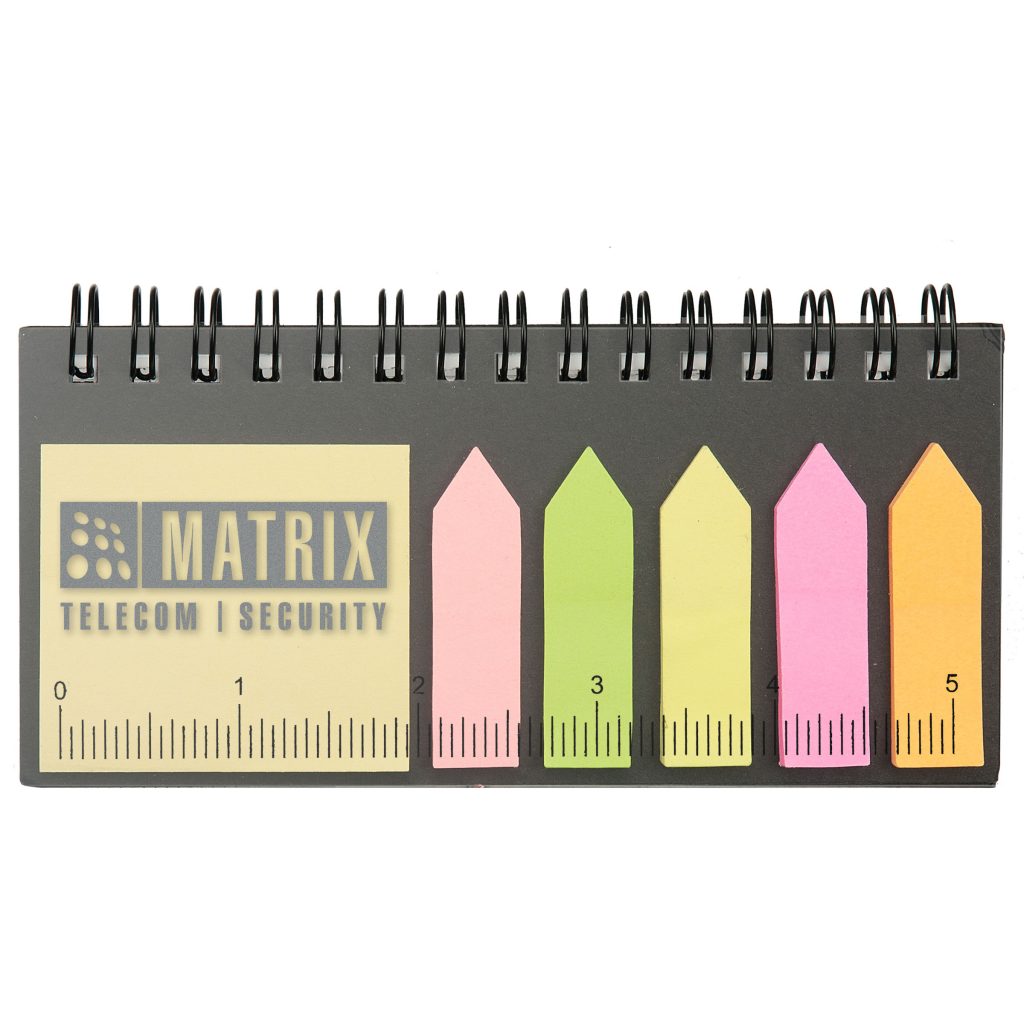 Spiral Flag Notepad - M0174-0604 8211 image