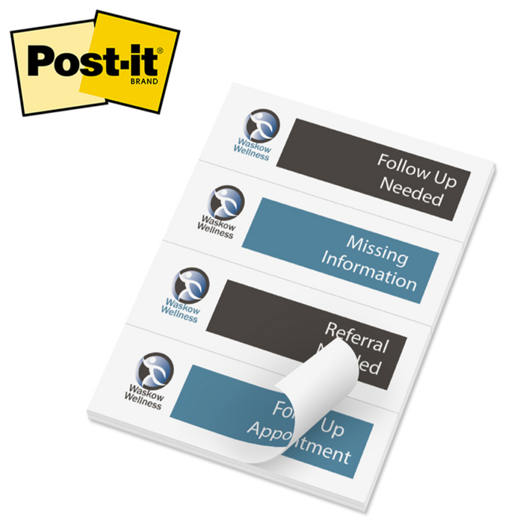 Post-it® Notes Custom Printed Page Markers - Post-it Notes Custom Printed Page Markers