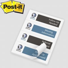 Post-it® Notes Custom Printed Page Markers - a3752