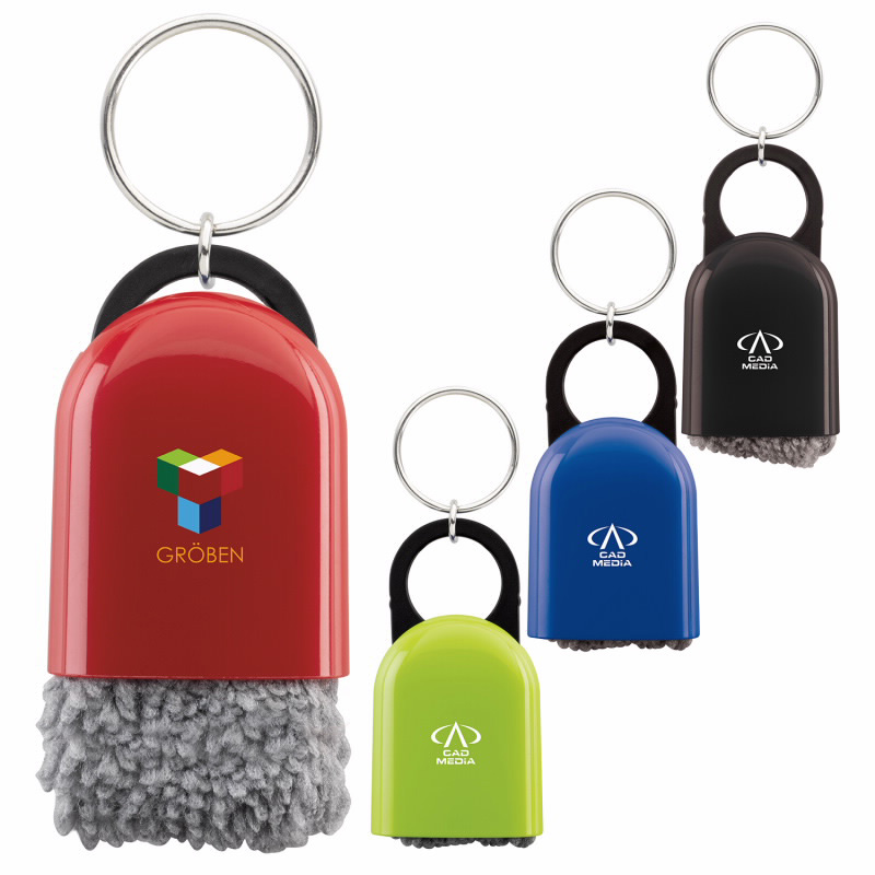 Cool Tech Cleaner with Key Ring - a3828