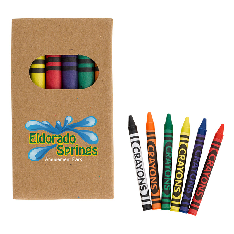 6-Piece Crayon Set - a3909