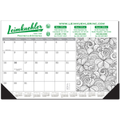 Adult Coloring Book 12 Sheet Desk Calendar - adultcoloringcalendar2