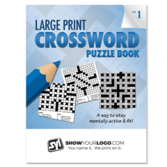 Large Print Crossword Puzzle Book – Volume 1 - crossword