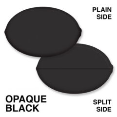 Coin Holder – Oval - opaqueblack