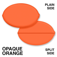 Coin Holder – Oval - opaqueorange