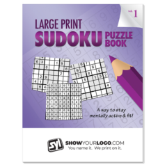 Large Print Sudoku Puzzle Book – Volume 1 - sudoku