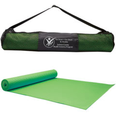Yoga Fitness Mat & Carrying Case - t2