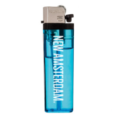 Transparent Standard Flint Lighter - transblue